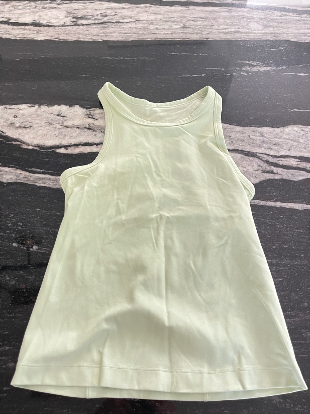 Lululemon green tank top size 4